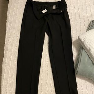 Banana Republic black elastic waist dress pants